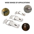 thumbnail image 1 of CRAFTHROU 9Pcs Spring Loaded Cabinet Latch for Diy Chest and Storage Box Protection, 1 of 7