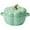 Green, variant on MOQIN Ceramic Pumpkin Soup Bowls with Lid | Oven-Safe Mini Dutch Oven Set | Halloween/Thanksgiving Serving Dishes for Baking, Stews & Fall Dinner Decor