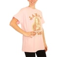 thumbnail image 2 of Junk Food - Camiseta gráfica para mujer Janis Joplin Kozmic Blues, rosa, pequeña, 2 of 5