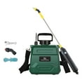 thumbnail image 3 of Lawn Garden Electric Sprayer with Shoulder Strap Retractable Rod Versatile Portable Single Button for Outdoor Watering 5 Liters Green, 3 of 9