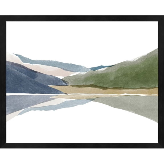 Great Art Now Landscape No. 3 by Katie Beeh, Framed Wall Art, 21.25W x 17.25H