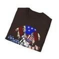 thumbnail image 4 of American Flag 4th of July T Rex Dinosaur Amerisaurus Rex Art T-Shirt, 4 of 4