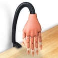 thumbnail image 4 of FRCOLOR false nails 200pcs Manicure Manipulator False Nail Tips Practice Training Nail Tips for Beginner,1.06"X0.49"X0.16", 4 of 5