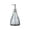 G, variant on Leodye 1PCS Textured Glass Soap Dispenser, Refillable Liquid Hand Soap Pump Bottle, Bathroom Kitchen Sink Decor for Shower Gel Shampoo Lotion & Hand Wash -7.68x2.83 Inch