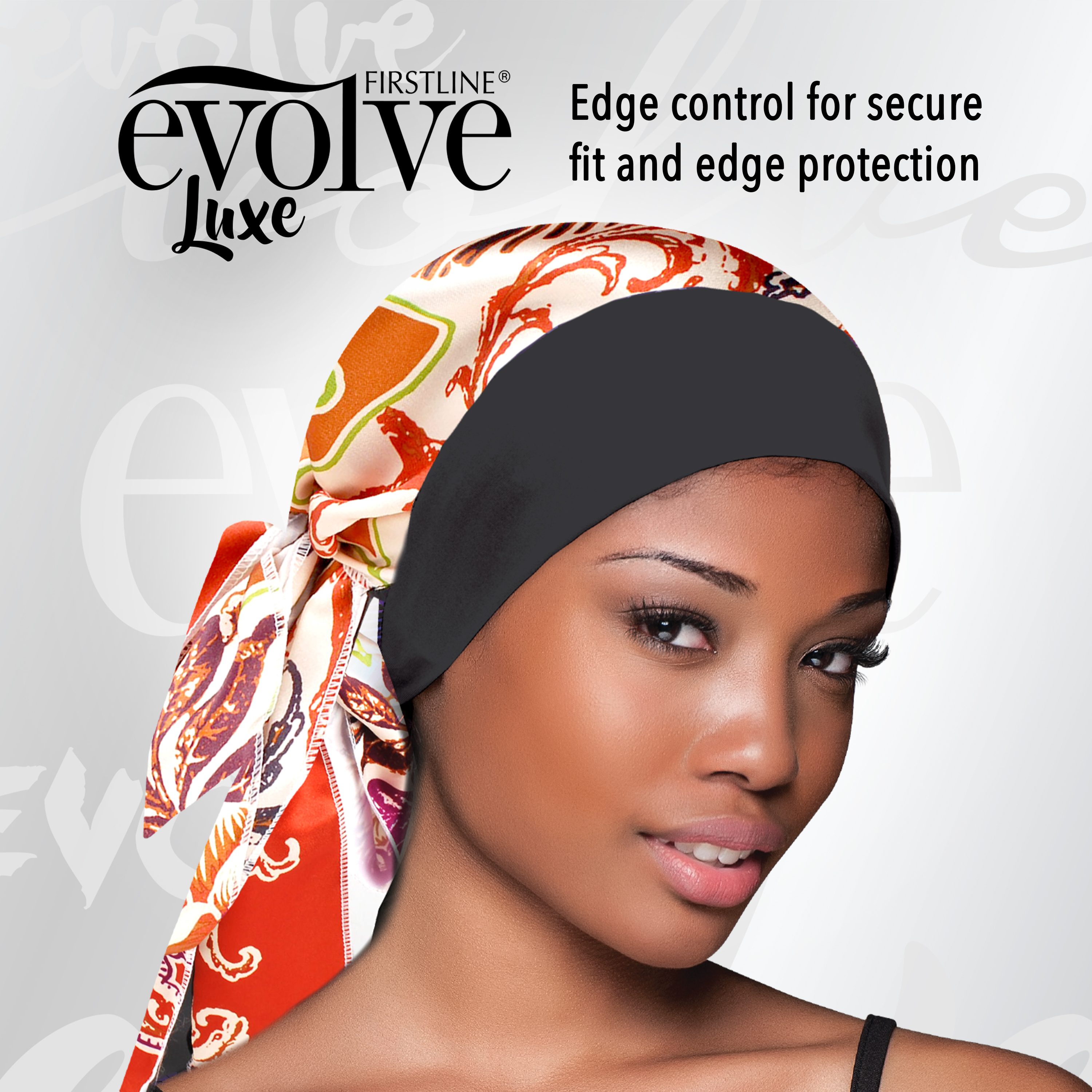 Evolve Satin Edge Wrap Scarf
