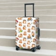 thumbnail image 6 of Fuzoiu Kawaii Shiba Dog Print Suitcase Cover,Washable Luggage Covers for Suitcase,Elastic Luggage Protector Cover,Scratch Resistant Travel Suitcase Covers-X-Large, 6 of 7