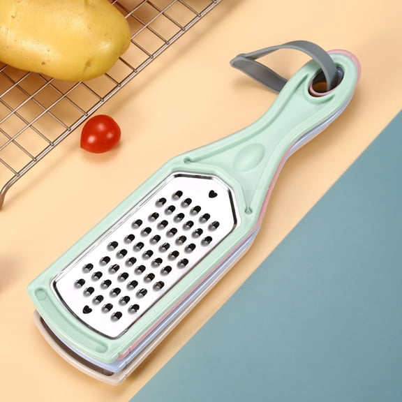 SOPOTUTU 4-Piece Multi-Functional Kitchen Grater Set with Vegetable Slicer and Cutter, Assorted Colors