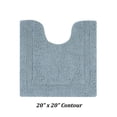thumbnail image 5 of Better Trends Premium 3 Piece Bathroom Rug Set 100% Cotton, Extra Soft Tufted Bath Mat, Water Absorbent & Reversible Mat, Blue Lux Collection, 5 of 7