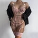 thumbnail image 2 of Lenceria Sexy Gibobby para mujer Liguero de Encaje XXL, 2 of 5