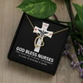 thumbnail image 6 of God Bless Nurses Forever Necklace w Message Card, 6 of 20