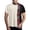 C178/White, variant on XIYON Father's Day Men's T Shirt Short Sleeve Round Neck Color Block Summer Loose Fit Fashion Tee Top For Casual Daily Wear,White,XXXL