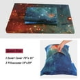 thumbnail image 4 of REGALWOVEN 3 Piece Galaxy Queen Bedding Quilt Duvet Cover Set Multicolor, 4 of 7