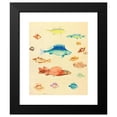 thumbnail image 2 of Odilon Redon 15x18 Black Modern Framed Museum Art Print Titled - Pisces, 2 of 5