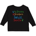 thumbnail image 3 of Inktastic Iowa Grandma Grandpa Loves Me Boys or Girls Long Sleeve Toddler T-Shirt, 3 of 5