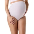thumbnail image 4 of Ingrid & Isabel For Every Belly Women's Flexible Comfort Maternity High Waist Brief Panties, 3-Pack, Sizes S-4XL, 4 of 10