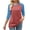 Watermelon Red plus size color block tops a1, variant on thefmos Women Plus Size Fall Winter Round Neck 3/4 Sleeve Color Block Pullover Tops Casual Basic Tshirt Loose Fit Comfy Blouses for Women Cute Trendy Work Business Clothes, Red 3XL