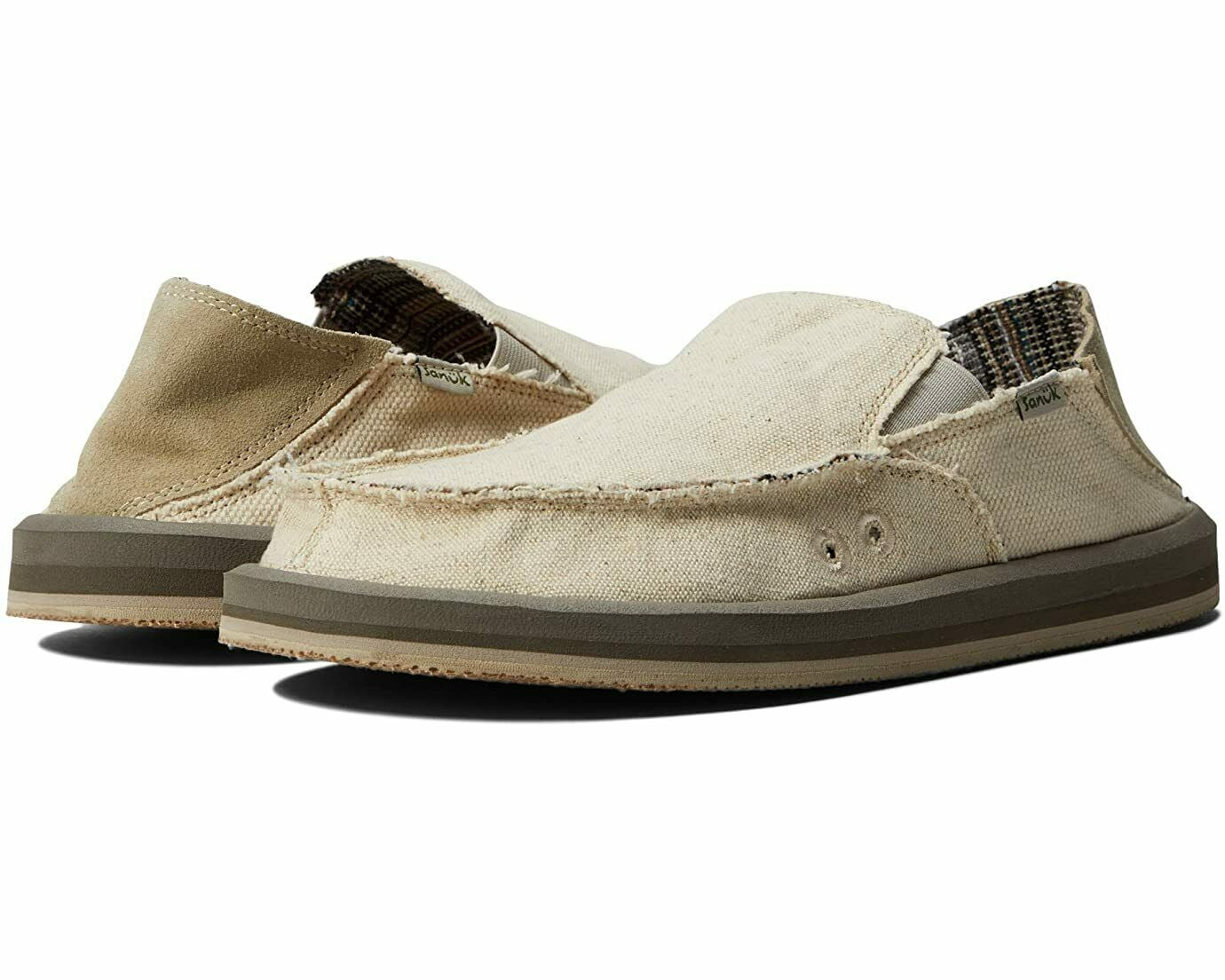 Sanuk Men's Vagabond Soft Top Hemp Slip On Loafers 1127452 - Walmart.com