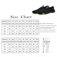 thumbnail image 3 of OULII 1Pair Black Diving Shoes Soft Breathable Water Shoes for Surf Pool Sailing and Beach Use, 3 of 7