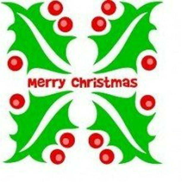 Custom Wall Decal Merry Christmas Picture Art Living Room Peel & Stick Sticker Vinyl Wall