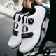 thumbnail image 5 of Tenis Zapatos Unisex Andar en Bicicleta Bicicleta Antideslizante para Hombres Mujeres (38) Blanco Likrtyny Tenis De Mujer Tenis De Hombre, 5 of 7
