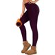 thumbnail image 2 of Leggings de mujer con forro polar y cintura alta - Pantalones de yoga cálidos para invierno, térmicos suaves, poliéster spandex, S-XXL, 2 of 3