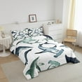 thumbnail image 3 of Erosebridal Shark Comforter Sets, Cute Sealife Comforters & Duvets, Cartoon Ocean Decor, Reversible 2pcs, 3 of 7