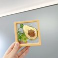 thumbnail image 4 of Yazoeia Avocado crochet keychain fun positive avocado crochet avocado stuffed craft crochet (A) CJC912-200531, 4 of 5
