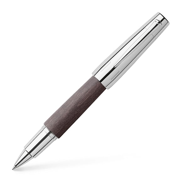 Instrumento de escritura Faber‑Castell e‑motion Wood Chrome