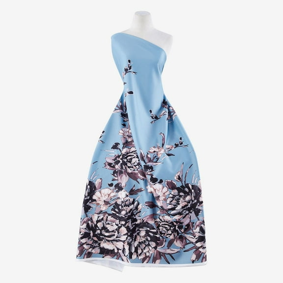 Zelouf Zs1810R Print On Heavy Scuba , Sewing, DIY, Crafts Fabric by the Yard, 429 Smoke/earth, 3 Yard