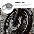 thumbnail image 3 of Mobutofu 1Pack PVC Bike Rim Strips Prevent Tire Damage Flat Light Grey 25.94X0.83X0.04in, 3 of 8
