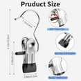 thumbnail image 7 of 30 Pack Boot Hangers Clips，Laundry Hook Hanging Clips， Clamps for ClosetTowel Clips Boot Organizer for Home and Travel，Clothespins Clip Hangers for Pants Hats Socks Gloves，Clothespins Hanger for Trav, 7 of 7