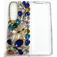 thumbnail image 2 of Case for Galaxy Z Fold 2,3D Handmade Luxury Sparkle Rhinestone Pumpkin Car Bear Flower Civet Cat Crystal Diamond Bling Glitter Phone Case for Samsung Galaxy Z Fold 2 5G,2020(Civet Blue), 2 of 7