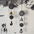 thumbnail image 3 of Campanas de viento japonesas para decoración del hogar, campanas de viento para colgar en la pared, decoración de muebles para el hogar, artes y manualidades, envío gratuito, 3 of 5