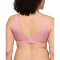 thumbnail image 2 of Warners No Side Effects® Underarm and Back-Smoothing Comfort Wireless Lightly Lined T-Shirt Bra RA2231A Color: Rose Size: XX LARGE, 2 of 2