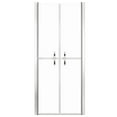 thumbnail image 3 of vidaXL Shower Door Clear ESG 39.8"x74.8", 3 of 5