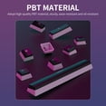thumbnail image 4 of Tecla Ajazz PBT Pudding Keycap 108 teclas PBT Keycap Set con tacto de mano esmerilado para teclado mecánico negro (solo teclas) Ajazz Tecla, 4 of 7