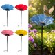 thumbnail image 2 of Estaca metálica decorativa para jardín, bebedero para pájaros, estación de agua para abejas, bebedero para mariposas, ideal para polinizadores y aves silvestres. Decoración para patio., 2 of 8