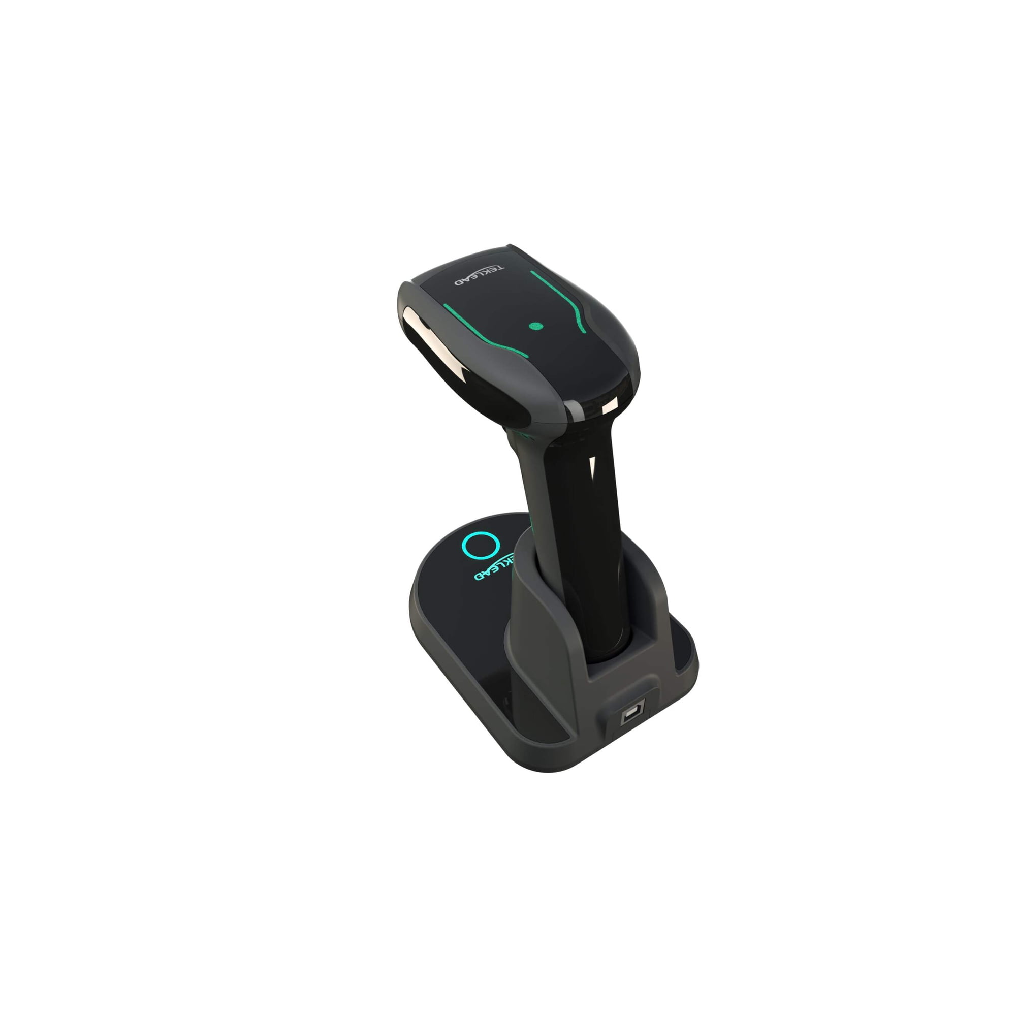 T-3030H Wireless 2D Barcode Scanner with Charging Cradle | Bluetooth 2.4G USB Barcode Reader
