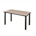 thumbnail image 1 of Regency MT4824BEBPBK 48 X 24 In. Kee Training Table - Beige & Black Post Legs, 1 of 3