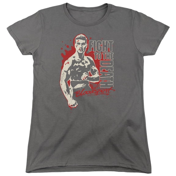 Bloodsport - To The Death - Women's Short Sleeve Shirt - Medium