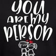 thumbnail image 3 of CafePress - You Are My Person Lovely Couple Sweatshirt - Pullover Hoodie, Classic, Comfortable Hooded Sweatshirt, 3 of 4