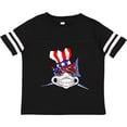 thumbnail image 3 of Inktastic 4th of July Patriot Shark Boys or Girls Toddler T-Shirt, 3 of 5