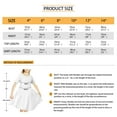 thumbnail image 6 of Yuyamidu Corgi Short Sleeve Dress for Teen Girls Dog Paw Summer Party Dresses Casual Party Dress for Kids 7-8 Years Old Softness Outdoor Play Tour Twirly Skater Dress, 6 of 6