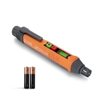 TOPTES PT199 Pen-Style Natural Gas Leak Detector, Handheld Gas Sniffer for Natural Gas, Propane, Methane, Butane and LPG, Sound and Visual Alarm, Home Gas Safety Detector