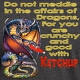 thumbnail image 3 of CafePress - Don't Mess With Dragons Dark T Shirt - Men's Classic Graphic Cotton T-Shirt, 3 of 4