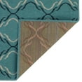 thumbnail image 5 of Unique Loom Outdoor Trellis Collection Area Rug - Parmaklik (5' 3" x 8' Rectangle Teal/Navy Blue), 5 of 8