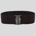 thumbnail image 2 of Womens Stretch Wide Waist Belt Elastic Buckle Design for Dresses and Fashion, 2 of 3