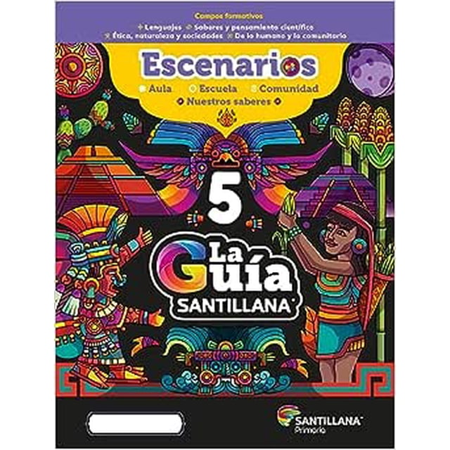 La Guía Santillana 5 2023-2024 / Cuaderno de Matemáticas y Múltiples Lenguajes Santillana Pasta Blanda