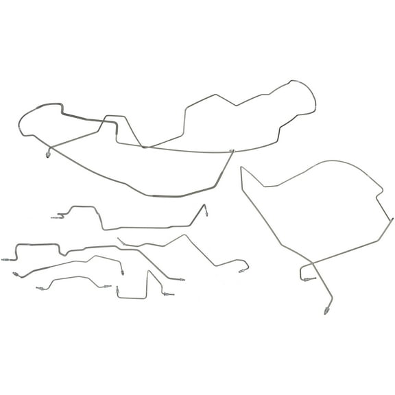 Dorman 919-284 Brake Hydraulic Line Kit for Specific Dodge Models Fits select: 2002 DODGE DAKOTA