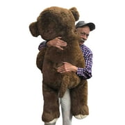 4 Foot Giant Stuffed Monkey 48 Inches Soft 122 cm Big Plush Huge Cuddly Stuffed Animal